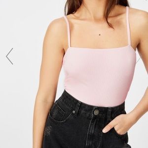 Light Pink Crop Top